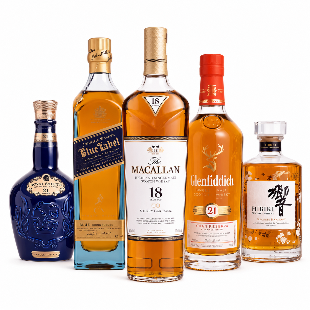 Ekskluzywna Kolekcja Reserve 5 Whisky Premium